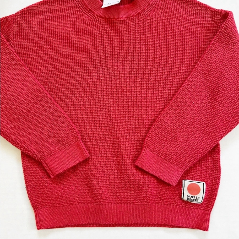 Zara Kids Red Sweater - Picture 2 of 6